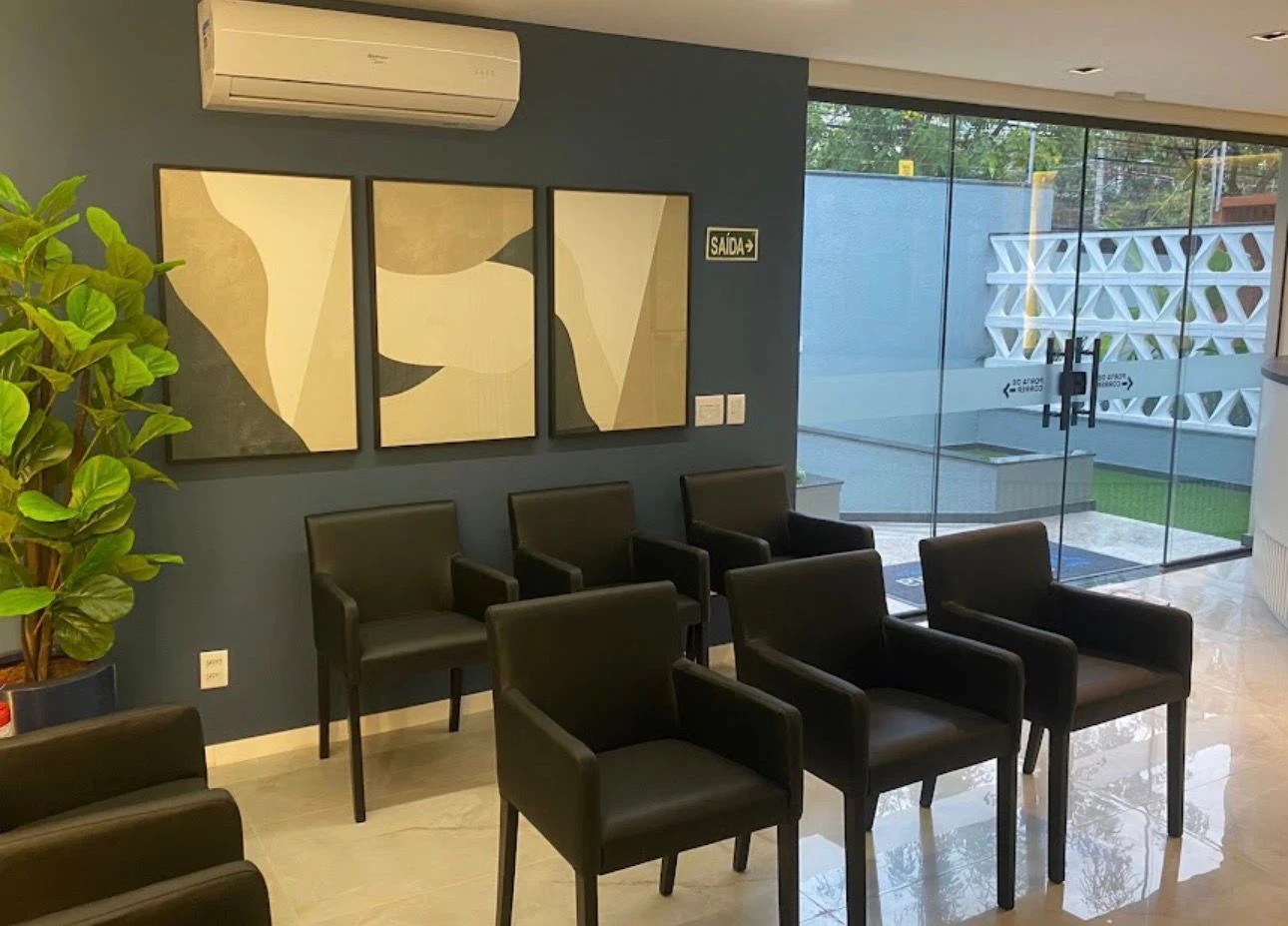 Recepção do Consultório Dra. Carolina Almeida em Vitória ES